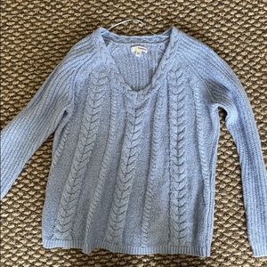 Blue sweater
